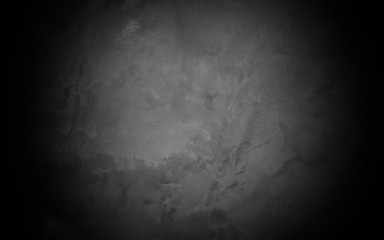Old wall texture cement dark black gray  background abstract grey color design are light with white gradient background.