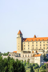Fototapeta na wymiar Bratislava, Burg, Slowakische Republik, Pressburg