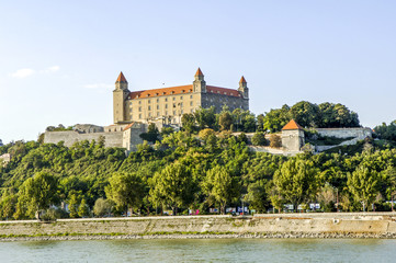 Obraz premium Bratislava, Burg, Slowakische Republik, Pressburg