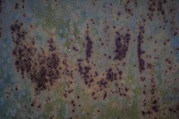 Rusty metal painted texture background.