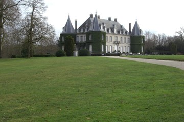 Fototapeta na wymiar La Hulpe Castle, Belgium