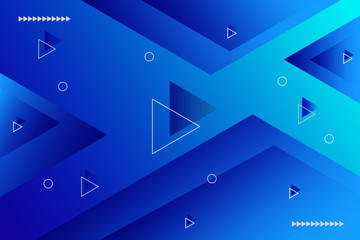 abstract gradient triangles flow background