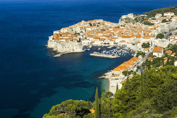 Fototapeta na wymiar Stadtansicht, Dubrovnik, Kroatien, Süddalmatien