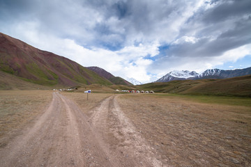 Trek to Lenin peak in Kyrgyzstan, Pamir