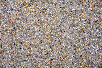 Fine colored granite chips as texture, background, wallpaper