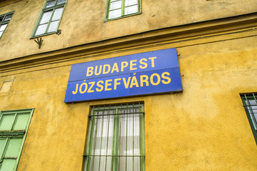 Budapest, Bahnhof Josefvarosz, Ungarn