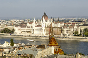 Fototapeta premium Budapest, Parlament, Ungarn