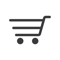 Shopping cart icon vector logo symbol illustration EPS 10