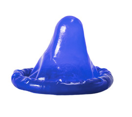 Classic Blue Condom