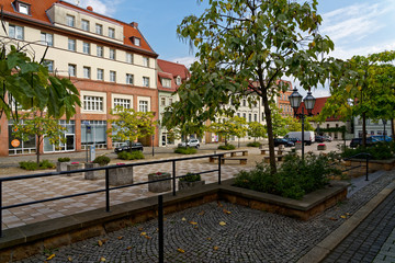 Stadtansicht Zeitz, Burgenlandkreis, Sachsen-Anhalt, Deutschland