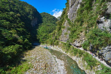 Fototapeta na wymiar Taroko national park in Taiwan