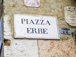 Piazza Erbe, Italien, Verona