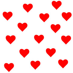 red love texture pattern design