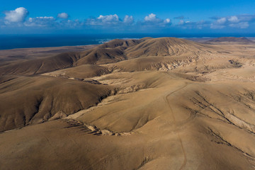 desert in Fuerteventura Spain