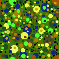abstract background with circles