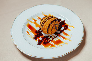 Fried ice cream