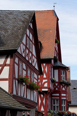 Historisches Stadtbild von Miltenberg, Landkreis Miltenberg, Unterfranken, Franken, Bayern, Deutschland