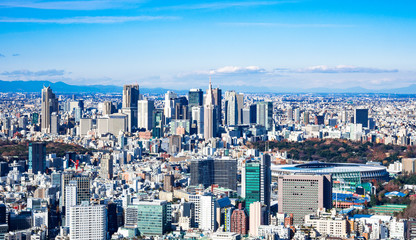 Obraz premium 東京 新宿副都心