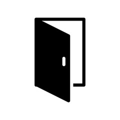 Door icon vector design template