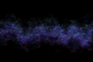 An abstract ink spray background image.