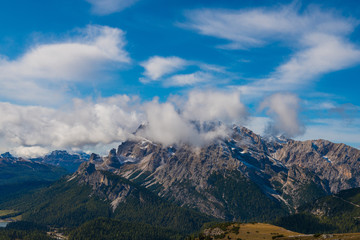 Fototapeta premium Dolomite region of Three Peaks