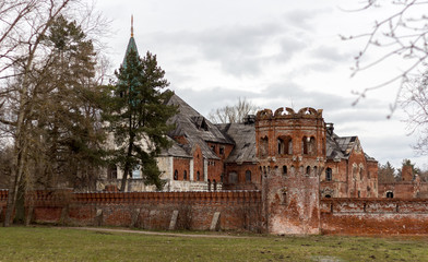 ruins in Pushkin
