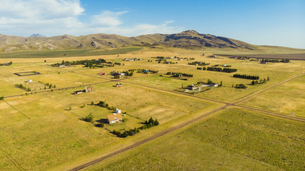 Obraz premium What a beautiful view from the drone