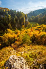 Dolina Kobylańska, Jesień, krajobrazy, Małopolska, Polska, turystyka © Tomasz