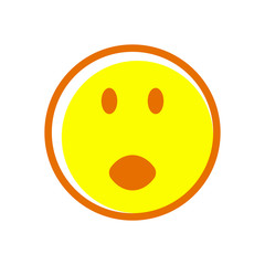 Emoticon expression icon vector