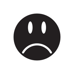 Emoticon icon logo vector design template