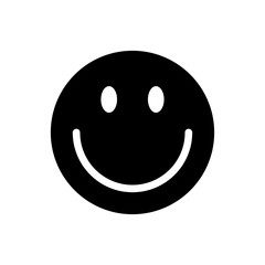 Emoticon icon logo vector design template