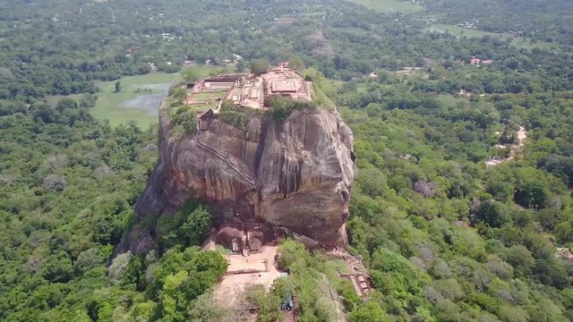 Aereal view of Sri Lanka, the old Ceylan