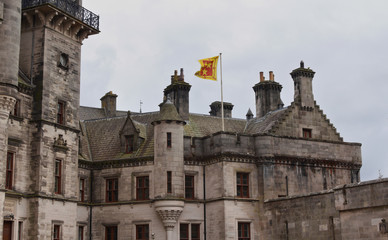 Fototapeta na wymiar Dunrobin Castle - a pearl of Scotland - III -