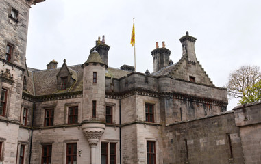 Fototapeta na wymiar Dunrobin Castle - a pearl of Scotland - V -
