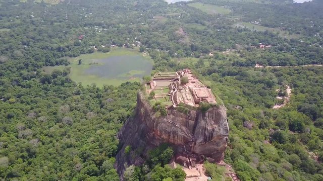 Aereal view of Sri Lanka, the old Ceylan