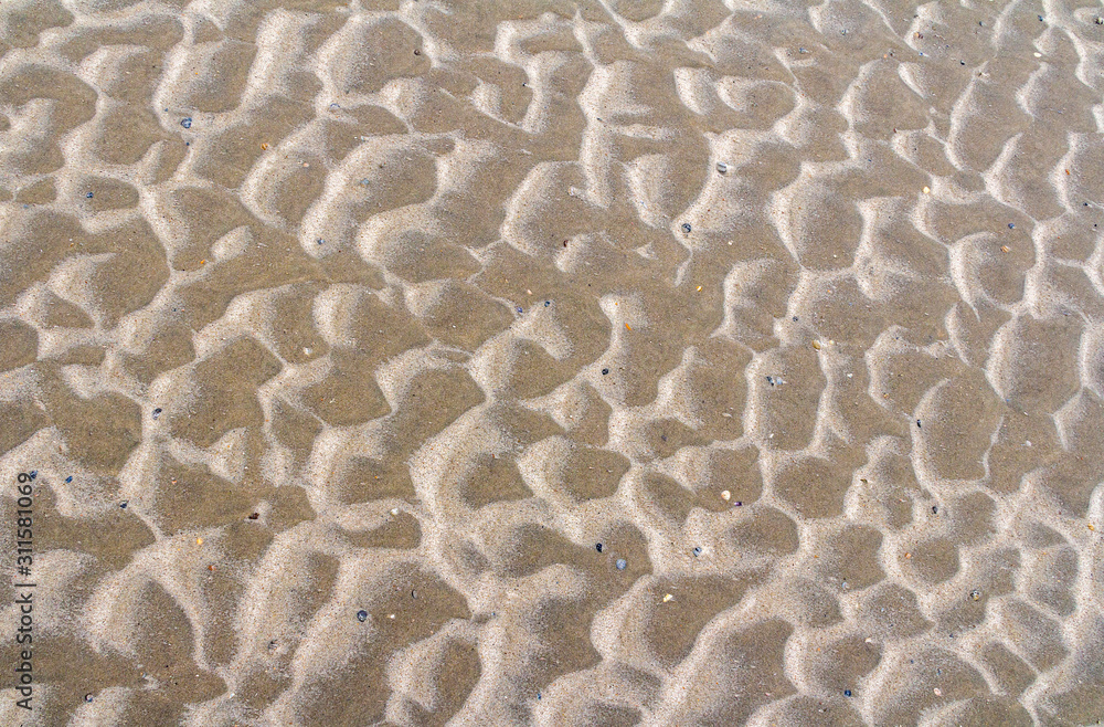 Poster sand closeup