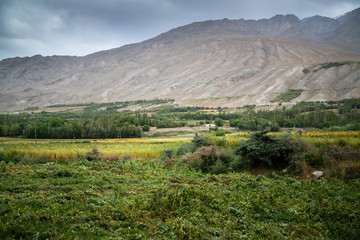 View in Wakhan Corridor in Afghanistan