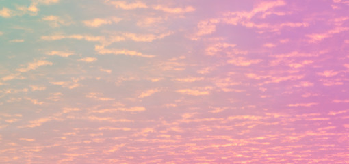 Obraz premium sky and cloud background with a pastel color