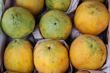 Frutas e legumes na feira