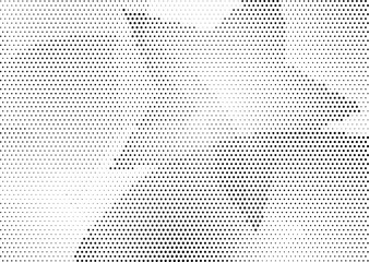 Abstract halftone dotted background. Monochrome grunge pattern with dot and circles.  Vector modern pop art texture for posters, sites, business cards, cover, postcards, labels, stickers layout.