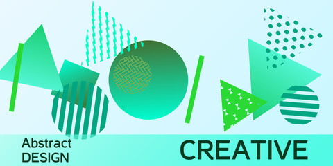 Geometric abstract background.