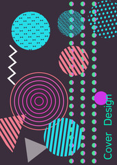 Memphis cover design.