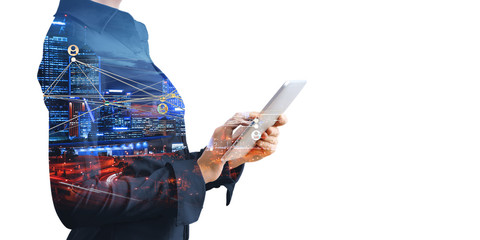 Connection technologies in business . Mixed media