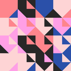 Abstract Square Pattern Design