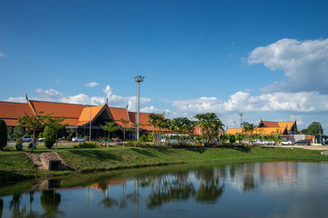 Naklejka premium International Airport Siem Reap Cambodia