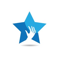 Take a star logo icon