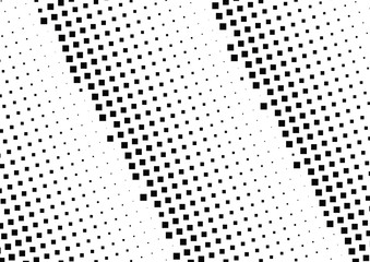 Abstract halftone dotted background. Monochrome pattern with square.  Vector modern pop art texture for posters, sites, cover, business cards, postcards, grunge art, labels layout, stickers.