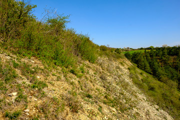 Fototapeta na wymiar Naturschutzgebiet Grainberg-Kalbenstein