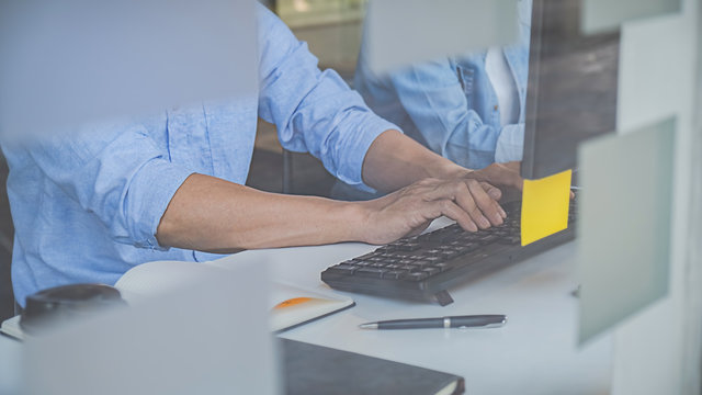 Programmer working in a software development and coding technologies. Website design. Technology concept.