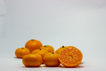 Mandarin Satsuma (Citrus unshiu) Mandarin orange is famous for its fruit that is rich in vitamin C.